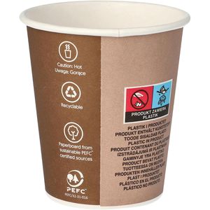 Produktbild für Trinkbecher Papstar 14808 To Go, farbig