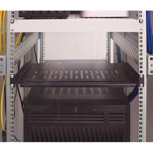 Produktbild für Netzwerkschrank-Fachboden LogiLink SF1C35B, 25 cm Einbautiefe