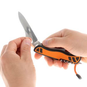 Produktbild für Taschenmesser Victorinox Hunter XT Grip 0.8341.MC9, orange