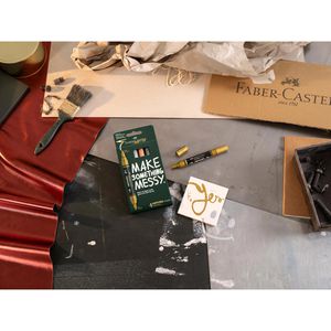 Produktbild für Acrylstifte Faber-Castell Multimark Acrylic Metallic
