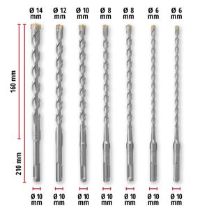 Produktbild für Bohrer Einhell 265515, SDS+