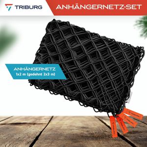 Produktbild für Anhängernetz TRIBURG grobmaschig