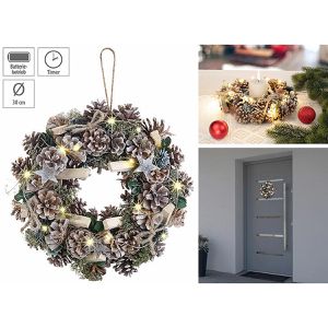 Produktbild für Weihnachtskranz Böttcher-AG ZX6083910, Türkranz, Ø 30 cm