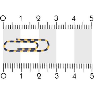 Produktbild für Büroklammern Alco 2259-26, Zebra, 26mm