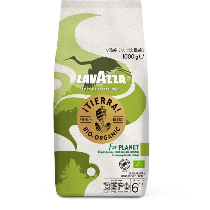 Lavazza Kaffee Tierra for Planet Organic, BIO, ganze Bohnen, 1kg – Böttcher  AG