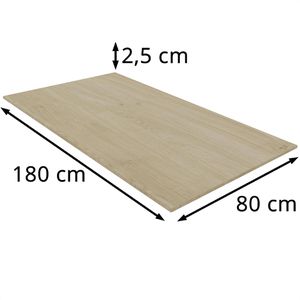 Produktbild für Tischplatte Bisley DT251808018