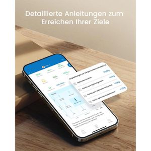 Produktbild für Personenwaage RENPHO Elis Nova Wifi, A031, App-fähig, schwarz