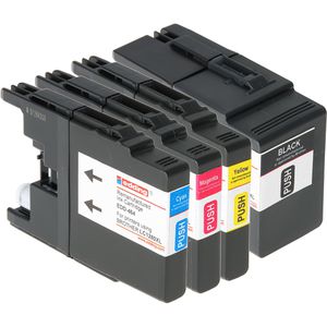 Produktbild für Tinte Edding EDD-467 für Brother LC-1280XLVAL Value Pack