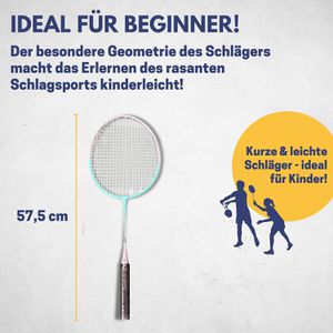 Produktbild für Badmintonschläger Best-Sporting Kids 41097, 4-teiliges Set