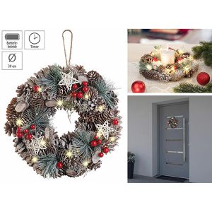 Produktbild für Weihnachtskranz Böttcher-AG ZX6084910, Türkranz, Ø 30 cm