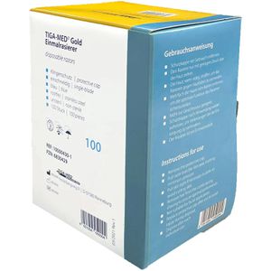 Produktbild für Nassrasierer TIGA-MED Gold Einmalrasierer