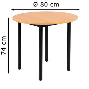 Produktbild für Besprechungstisch Sodematub 80ROHN