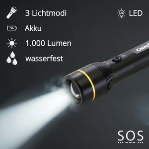 Produktbild für Taschenlampe Camelion 10 Watt, LED, aufladbar