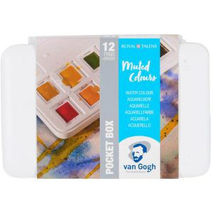 Produktbild für Farbkasten Van-Gogh Pocketbox, Muted Colours
