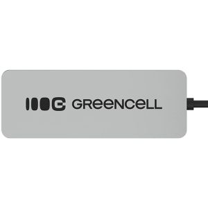 Produktbild für USB-Hub Green-Cell HUB-GC-C4A, grau, mit Metallgehäuse