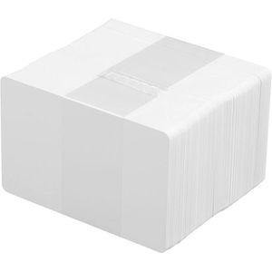 Produktbild für Plastikkarten Evolis Classic PVC, blanko, weiß glänzend