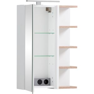 Produktbild für Spiegelschrank Schildmeyer Lugo 157385, kreideweiß