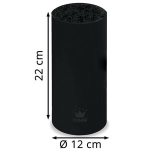 Produktbild für Messerblock KING Carbon Design