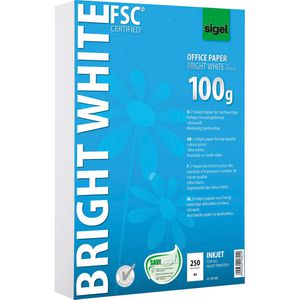 Produktbild für Inkjet-Papier Sigel IP 125 Bright White, A4
