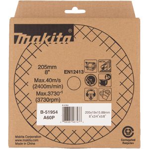 Produktbild für Schleifscheibe Makita A60P, B-51954