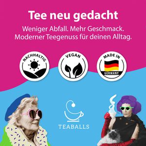 Produktbild für Tee TEABALLS Mint Drink Hot &amp; Cold