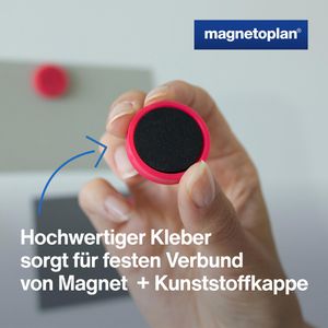 Produktbild für Magnete Magnetoplan Ergo Medium, pink
