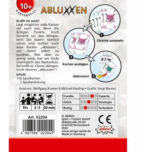 Produktbild für Kartenspiel Amigo 02204, Abluxxen