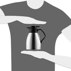 Produktbild für Thermoskanne Helios Enduro Push, 2014, Edelstahl