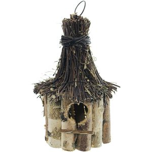 Vogelhaus Frank-Flechtwaren Birke, FluglochØ 30 mm