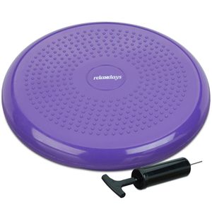 Balance-Kissen Relaxdays mit Luftpumpe