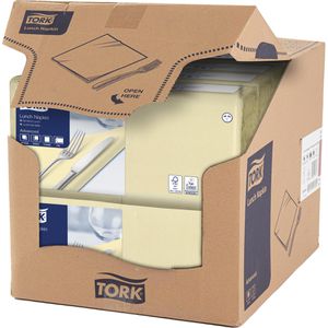 Produktbild für Servietten Tork Lunch Advanced 477153, champagner