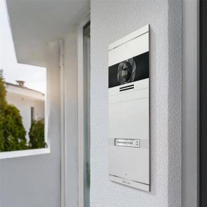 Produktbild für Türsprechanlage Metzler VDM10 2.0 weiß, mit Monitor, LAN