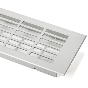 Lüftungsgitter SO-TECH 123909, silber, Aluminium