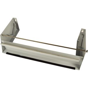 Papstar Folienschneider 19680 Metall, silber, Gastronomiespender, für 30cm Rolle