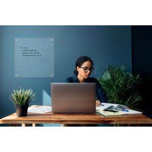 Produktbild für Whiteboard Nobo 1915620, 45 x 45 cm