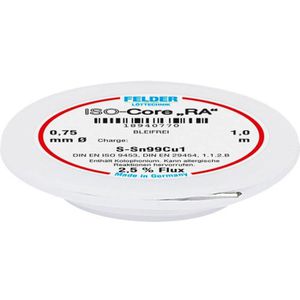 Lötzinn Felder RA Sn99Cu1, Flussmittel, bleifrei