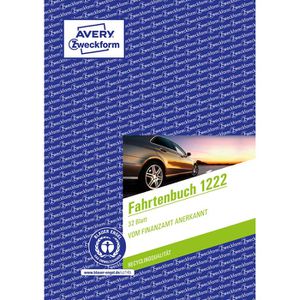 Produktbild für Fahrtenbuch Zweckform 1222 Recycling, A5