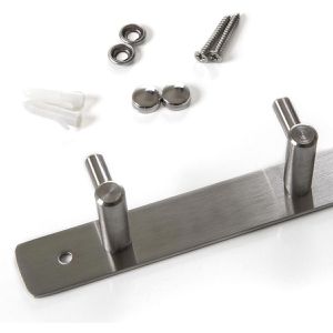 Produktbild für Garderobenleiste SO-TECH Cora, 127879, silber