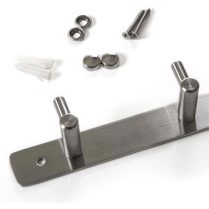 Produktbild für Kleiderhaken SO-TECH Cora, 127879, aus Edelstahl