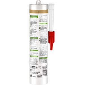 Produktbild für Holzleim Ponal Fugenfüller Parkett &amp; Laminat Eiche, 280ml