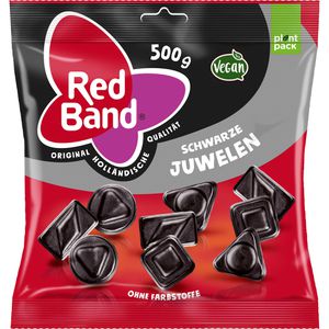 Lakritz Red-Band Lakritz schwarze Juwelen, würzig
