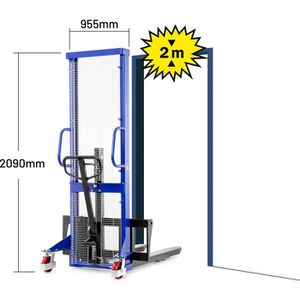 Produktbild für Hubwagen Pallit FLEX, Tragkraft 1000kg