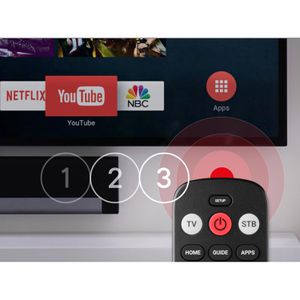 Produktbild für Universalfernbedienung One-For-All Big Button