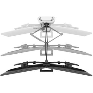 Produktbild für Monitorhalterung Ergotron Trace Dual, weiß