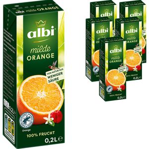 Saft albi milde Orange, ohne Zuckerzusatz