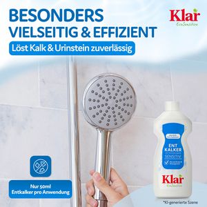 Produktbild für Entkalker Klar EcoSensitive, ohne Duftstoffe, Bio