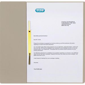 Produktbild für Einhakhefter Elba 22451 GR, A4, grau