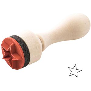 Produktbild für Motivstempel Rico-Design Paper Poetry Mini Stern, aus Holz