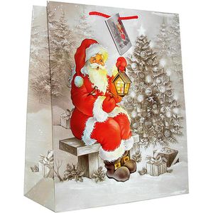 Produktbild für Geschenktüte Böttcher-AG Weihnachtsmänner