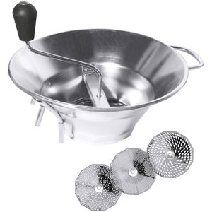 Produktbild für Passiermühle Contacto 557/300, manuell, silber, Ø 30 cm